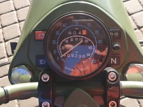 Ural 750cc in Namibia