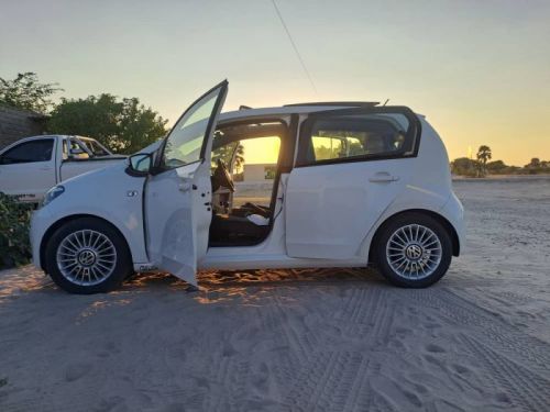 Volkswagen High up! in Namibia