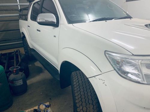 Toyota Hilux in Namibia