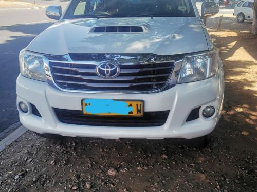 Toyota Hilux in Namibia
