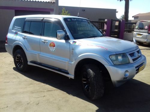 Mitsubishi Pajero in Namibia
