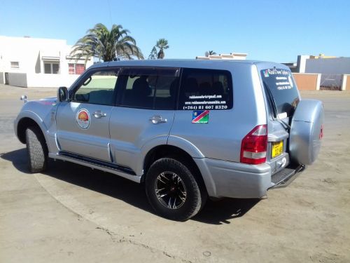Mitsubishi Pajero in Namibia