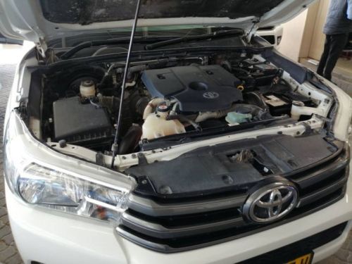 Toyota Hilux in Namibia