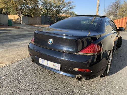 BMW 630i in Namibia