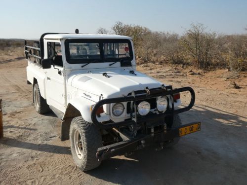 Toyota Land Cruiser in Namibia