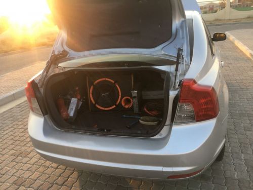 Volvo S40 in Namibia