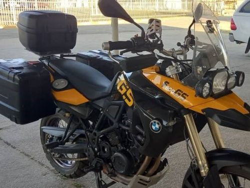 BMW GS 800 in Namibia