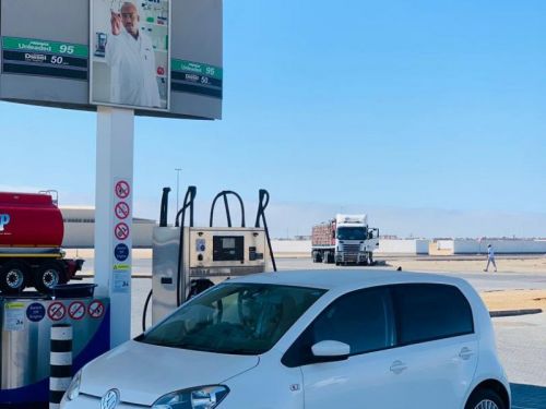Volkswagen Up in Namibia