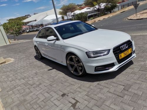 Audi A4 in Namibia